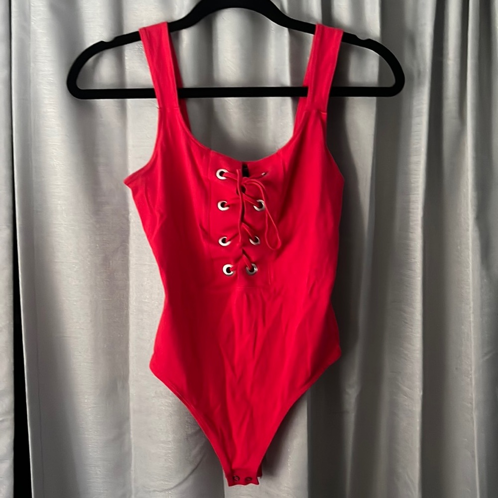 express red body suit
